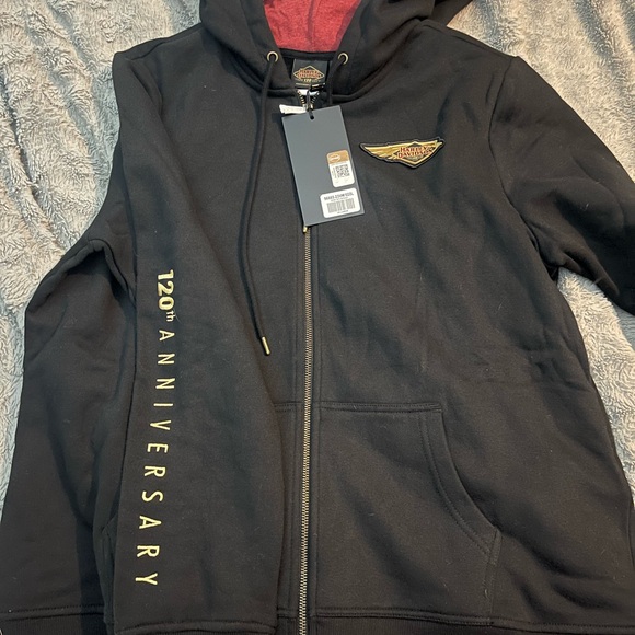 Women’s 2xl Harley Davidson zip up 120th anniversary jacket! - Picture 1 of 3